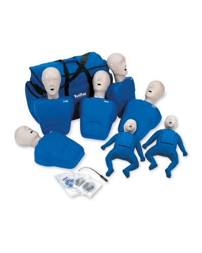 CPR Prompt® Adult/Child and Infant Manikins - 7 Pack